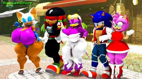 anklet anthro armwear beanie bedroom_eyes big_breasts big_butt bracelet breast_size_difference breasts butt claws clothed clothing collar ear_piercing ear_ring elbow_gloves feet female fingerless_gloves flip_flops footwear gesture gloves gold_(metal) gold_anklet gold_bracelet gold_jewelry group hand_gesture hands_in_both_pockets handwear hat headgear headwear huge_breasts huge_butt humanoid_feet jewelry lips male membrane_(anatomy) membranous_wings narrowed_eyes nipple_outline piercing plantigrade pointing polyamory public ring_piercing sandals seductive shoes skimpy smug_grin spiked_collar spikes thick_lips thick_thighs thong toe_claws underwear walking wings wrapped_arms rocketspuff kabalmystic_(modeler) punisher sega sonic_riders sonic_the_hedgehog_(series) amy_rose knuckles_the_echidna rouge_the_bat sonic_the_hedgehog wave_the_swallow avian bat bird echidna eulipotyphlan hedgehog hirundinid mammal monotreme oscine passerine swallow_(bird) 16:9 3d_(artwork) 4k absurd_res digital_media_(artwork) hi_res widescreen