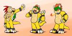 anthro base_one_layout basic_sequence clothing collar costume horn linear_sequence male mind_control one_row_layout simple_background slightly_chubby solo spikes spiral_eyes three_frame_image three_frame_sequence transformation transformation_sequence nx-42 mario_bros nintendo bowser immelmann_(character) animate_inanimate dinosaur dromaeosaurid koopa living_clothing prehistoric_species reptile scalie theropod velociraptor 2014 2:1 digital_drawing_(artwork) digital_media_(artwork) hi_res sequence