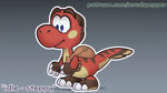 ambiguous_gender anthro arm_feathers backpack barefoot blue_eyes claws feathers feet gradient_background pounce red_body simple_background sling_bag snout solo sprite sprite_art tail tail_feathers text walking white_claws mrsdrpepper mario_bros nintendo paper_mario fan_character dinosaur dromaeosaurid prehistoric_species reptile scalie theropod velociraptor 16:9 2020 animated blender_(artwork) digital_media_(artwork) english_text high_framerate huge_filesize long_playtime no_sound url webm widescreen