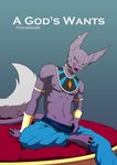 2021 absurd_res alien anthro barefoot beerus claws clothed clothing comic cover cover_art cover_page digital_media_(artwork) domestic_cat dragon_ball dragon_ball_super dragon_ball_z egyptian egyptian_clothing english_text feet felid feline felis hairless hairless_cat hi_res male mammal nipples open_mouth prismanoodle_(artist) simple_background smile solo sphynx_(cat) text toe_claws toes tongue yellow_eyes