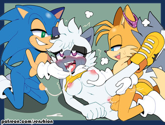 ahegao anthro anthro_on_anthro anthro_penetrated anthro_penetrating anthro_penetrating_anthro areola balls blue_body blue_eyes blush bodily_fluids breast_grab breasts cum cum_drip cum_from_mouth cum_in_mouth cum_inside dripping female female_anthro female_penetrated fucked_silly fur genital_fluids genitals green_eyes group group_sex hand_on_breast happy happy_sex heart_eyes heart_symbol leaking_cum looking_pleasured male male/female male_anthro male_penetrating male_penetrating_female mmf_threesome multicolored_body multicolored_fur narrowed_eyes navel nipples nude open_mouth open_smile penetration penile penile_penetration penis penis_in_vagina purple_eyes seductive sex simple_background smile sweat tail tan_body tan_fur teeth text threesome tongue tongue_out trio two_tone_body two_tone_fur vaginal vaginal_fluids vaginal_penetration vulva white_body white_fur yellow_body yellow_fur senshion idw_publishing sega sonic_the_hedgehog_(comics) sonic_the_hedgehog_(idw) sonic_the_hedgehog_(series) miles_prower sonic_the_hedgehog tangle_the_lemur canid canine eulipotyphlan fox hedgehog lemur mammal primate ring-tailed_lemur strepsirrhine 2024 digital_drawing_(artwork) digital_media_(artwork) hi_res url