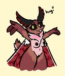 antennae_(anatomy) anthro back_wings big_breasts biped black_eyes breasts curvy_figure female fur genitals looking_at_viewer neck_tuft nipples nude offering_hug offering_to_viewer open_mouth pussy simple_background slightly_chubby smile smiling_at_viewer solo standing tail text thick_thighs tuft voluptuous wings yellow_eyes bizr shiva_(bizr) arthropod insect lepidopteran moth 2025 aliasing digital_media_(artwork) english_text hi_res