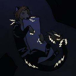 alternate_species ambiguous_gender bedding blanket blonde_hair blush bodily_fluids electricity feral feralized furrification grinding hair masturbation pillow pillow_humping solo sweat mountweazel my_hero_academia denki_kaminari mammal mustelid musteline true_musteline weasel 1:1