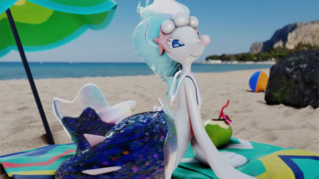 ambiguous_gender beach day feral fin looking_at_viewer on_model outside scales sea seaside solo split_form tail thick_tail walking water barbonicles nintendo pokemon aquatic generation_7_pokemon mammal merfolk pinniped pokemon_(species) primarina 16:9 3d_(artwork) 3d_animation animated blender_(artwork) digital_media_(artwork) hi_res loop no_sound short_playtime video widescreen