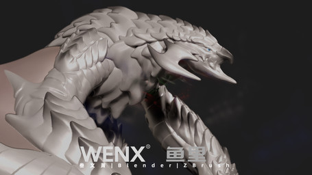 ambiguous_gender feral smile solo tail wenx mythology dragon mythological_creature mythological_scalie scalie 16:9 2025 3d_(artwork) blender_(artwork) digital_media_(artwork) hi_res portrait shaded watermark widescreen