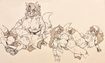 5_fingers anthro anthro_penetrating anthro_penetrating_human backwards_baseball_cap backwards_hat badge baseball_cap big_breasts blush bodily_fluids braided_hair breasts canon_x_oc cleavage clothed clothing collar collar_tag cuff_(restraint) curly_hair duo ear_piercing ear_ring elbow_pads exposed_breasts eye_contact eyes_closed female female/female female_on_anthro female_on_human female_penetrated female_penetrating female_penetrating_female female_penetrating_human fingerless_gloves fingers from_front_position front-tie_top genital_fluids genitals gloves hair handcuffed handcuffs handwear hat headgear headwear human_on_anthro human_penetrated interspecies jacket knee_pads legs_up lipstick long_hair looking_at_another makeup markings metal_cuffs mole_(marking) mole_under_eye navel nipples open_clothing open_jacket open_mouth open_topwear penetration piercing police restraints ring_piercing sex sex_toy simple_background smile strapon strapon_sex sweat tail topwear toying_partner tribadism unprofessional_behavior vaginal vaginal_fluids vaginal_penetration victory_position vulva twistedterra sly_cooper_(series) sony_corporation sony_interactive_entertainment sucker_punch_productions carmelita_fox tina_otto canid canine fox human mammal red_fox true_fox 2024 black_and_white monochrome traditional_media_(artwork)