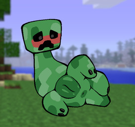 anus blush female genitals glistening glistening_genitalia glistening_vulva looking_at_own_pussy outside plump_labia presenting presenting_vulva quadruped solo spread_legs spreading video_game_background vulva bernie-buddy microsoft minecraft mojang xbox_game_studios creeper_(minecraft) aliasing binary_drawing digital_drawing_(artwork) digital_media_(artwork)