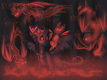 feral group horn membrane_(anatomy) membranous_wings night scales standing tail text wings wanderertamplior activision european_mythology mythology spyro_the_dragon sparx spyro dragon ghost mythological_creature mythological_scalie scalie spirit western_dragon 2018 4:3 hi_res