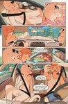 balls car dialogue driving exhibitionism foreskin genitals male male/male nude nudist penis public text vehicle conditional_dnp funkybun finn_(funkybun) nick_(funkybun) felid feline lizard mammal reptile scalie serval comic english_text hi_res