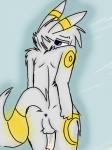 <3 alternate_color anthro balls canine cute eeveelution fur girly male mammal nintendo penis pokémon presenting umbreon video_games
Rating: Explicit
Score: 2
User: Grell
Date: March 30, 2014