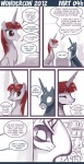 2012 comic dialogue english_text equid equine feathered_wings feathers female feral friendship_is_magic hair hasbro horn john_joseco lauren_faust_(character) male mammal my_little_pony mythological_creature mythological_equine mythology princess princess_celestia_(mlp) princess_luna_(mlp) red_hair royalty text tumblr unicorn winged_unicorn wings