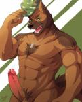 2014 abs anthro balls biceps big_muscles big_penis black_nose brown_fur canine dog dog_tags erection fangs fur german_shepherd green_eyes grin hat humanoid_penis looking_at_viewer male mammal military muscles nude open_mouth pecs penis pose presenting pubes rabbity sheath smile solo standing teeth toned tongue vein
Rating: Explicit
Score: 18
User: Hardstyle_Chris
Date: March 05, 2014