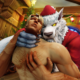 abs anal anal_penetration animal_genitalia animal_penis anthro anthro_penetrating anthro_penetrating_human back_muscles balls big_balls big_dom_small_sub big_muscles big_penis blonde_hair butt canine_genitalia canine_penis dominant duo erection fur genitals grey_body grey_fur hair human_on_anthro human_penetrated interspecies knotting larger_anthro larger_male male male/male male_penetrated male_penetrating male_penetrating_male muscular muscular_anthro muscular_human muscular_male nude pecs penetration penile penile_penetration penis penis_in_ass sex size_difference smaller_human smaller_male smaller_penetrated submissive submissive_human submissive_male lucanworgen blizzard_entertainment mythology warcraft canid canine canis human mammal mythological_canine mythological_creature werecanid werecanine werecreature werewolf wolf worgen 3d_(artwork) absurd_res digital_media_(artwork) hi_res