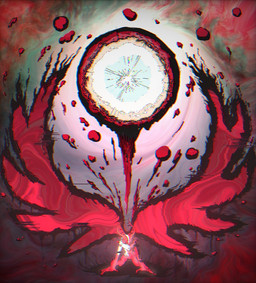 all_fours ambiguous_gender anthro antlers biped black_fingernails black_nails chest_tuft colored_nails death_glare digitigrade fingernails fluffy fluffy_tail front_view fur glitch head_wings horn huge_wings kneeling looking_at_viewer melting mouthless nails neck_tuft orb outside pupils red_body red_fur red_sclera sky solo tail transformation tuft unusual_wing_placement white_body white_fur white_pupils wings tofu_dynamite kirby_(series) kirby_and_the_forgotten_land nintendo chaos_elfilis alien chinchilla chinchillid mammal rodent starling_(kirby) 2025 chromatic_aberration digital_drawing_(artwork) digital_media_(artwork) full-length_portrait japanese_description portrait