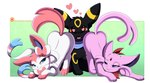 2021 absurd_res ass_up between_butts black_body black_fur blue_eyes border butt butt_bump butt_worship cute_fangs dominant dominant_female eeveelution espeon female feral fur fur_markings generation_2_pokemon generation_6_pokemon gradient_background group heart_eyes heart_symbol hi_res imminent_oral imminent_rimming imminent_sex lidded_eyes looking_at_another looking_at_partner looking_back looking_back_at_another looking_back_at_partner male markings motion_lines nintendo open_mouth patreon patreon_logo pink_body pink_fur pokemon pokemon_(species) presenting presenting_hindquarters pridark purple_eyes red_eyes reward sandwiched scarf shaking_butt simple_background sitting smile sylveon teamwork teasing text trio umbreon url white_body white_border white_fur yellow_body yellow_fur