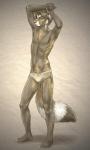 2014 armpits briefs chest_tuft fur green_eyes kimber_di_furetti male mammal marbled_polecat moodyferret mustelid polecat presenting raised_arm slim solo tuft underwear weasel
Rating: Questionable
Score: 3
User: MoodyFerret
Date: February 22, 2014