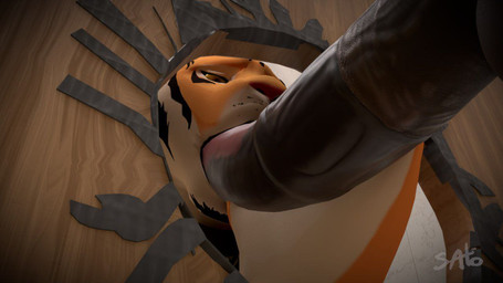 animal_genitalia animal_penis anthro big_penis duo equine_genitalia equine_penis erection genitals glory_hole holding_penis looking_down looking_pleasured low-angle_view male male/male oral penile penis sex solo_focus stripes sucking tape sato_leone nico_(sato_leone) equid equine felid horse mammal pantherine tiger 16:9 3d_(artwork) blender_(artwork) blender_eevee_(artwork) digital_media_(artwork) widescreen