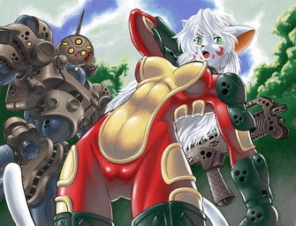 anthro camel_toe cat chochi clothing feline female green_eyes gun machine mammal mechanical ranged_weapon robot tight_clothing weapon
Rating: Questionable
Score: 8
User: UpDown
Date: July 31, 2010 anthro camel_toe cat chochi clothing feline female green_eyes gun machine mammal mechanical ranged_weapon robot tight_clothing weapon
Rating: Questionable
Score: 8
User: UpDown
Date: July 31, 2010