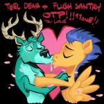 antlers bodily_fluids duo feathered_wings feathers feral heart_symbol horn kiss_on_lips kissing male male/male saliva simple_background tl;dr transparent_background wing_boner wings theartrix friendship_is_magic hasbro my_little_pony mythology flash_sentry_(mlp) tl;dr_(character) deer equid equine mammal mythological_creature mythological_equine pegasus 1:1 2016 alpha_channel