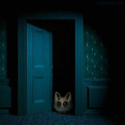 ambiguous_feral ambiguous_gender big_eyes brown_body brown_eyes brown_fur door feral front_view fur glistening glistening_eyes inside looking_at_viewer mouth_closed solo text bloominglynx nintendo pokemon eevee generation_1_pokemon pokemon_(species) 1:1 artist_name digital_media_(artwork) digital_painting_(artwork) painting_(artwork)