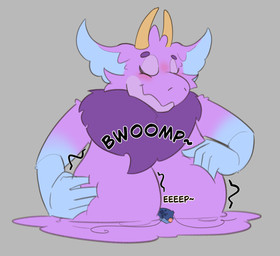 anthro between_breasts blue_body blue_ears blue_paws blush breasts dewlap_(anatomy) dragon_paws duo extreme_size_difference female fluffy fluffy_ears fur horn larger_female male male/female markings micro multicolored_body multicolored_fur onomatopoeia pink_body pink_fur purple_body purple_fur romantic romantic_couple shrunk size_difference slime smaller_male sound_effects text two_tone_body yellow_horn digitalscales mythology drak_(digitalscales) petal_(dapperhedgehog) dragon eastern_dragon fairy_dragon furred_dragon furred_scalie lizard mythological_creature mythological_scalie reptile scalie wingless_dragon absurd_res colored_sketch hi_res sketch