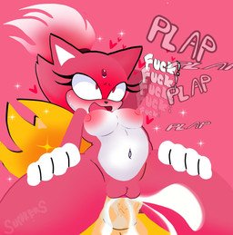 after_transformation anthro blush blushing_profusely bodily_fluids cum cum_inside cum_overflow dialogue duo female female_on_top fire flaming_hair from_behind_position genital_fluids genitals hair hands_on_legs hands_on_thighs heart_symbol hearts_around_head hero looking_pleasured male male/female male_on_bottom navel nude on_bottom on_top penetration penile penile_penetration penis penis_in_vagina plap ponytail princess profanity pseudo_hair reverse_cowgirl_position royalty sex spread_legs spreading super_transformation text vaginal vaginal_penetration thesunkern sega sonic_the_hedgehog_(series) blaze_the_cat burning_blaze sonic_the_hedgehog super_sonic domestic_cat eulipotyphlan felid feline felis hedgehog mammal english_text hi_res