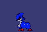 anthro big_butt black_outline blue_body blue_butt bouncing_butt butt glistening glistening_body glistening_butt looking_at_viewer looking_back machine male outline presenting presenting_hindquarters rear_view red_eyes shaking_butt simple_background solo thick_thighs twerking wide_hips superiorfox sega sonic_the_hedgehog_(series) metal_sonic sonic_the_hedgehog eulipotyphlan hedgehog mammal robot animated digital_media_(artwork) short_playtime