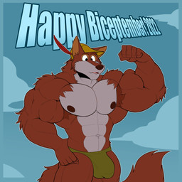 abs anthro armpit_hair big_muscles big_pecs body_hair briefs briefs_only bulge clothed clothing countershading detailed_bulge fangs flexing flexing_bicep genital_outline growth huge_muscles huge_pecs hyper hyper_muscles hyper_pecs looking_at_viewer male muscle_growth muscular muscular_male navel nipples open_mouth pecs penis_outline solo surprised teeth tongue topless transformation underwear underwear_only intimatewolf disney robin_hood_(disney) robin_hood canid canine fox mammal red_fox true_fox 1:1 hi_res