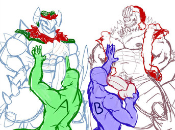 abs anthro anthrofied balls barazoku biceps big_penis blush bodily_fluids christmas_clothing christmas_headwear clothed clothing erection fellatio fireplace foursome fur genitals group group_sex hat headgear headwear holding_balls holidays horn humanoid_genitalia humanoid_penis interspecies licking male male/male manly mostly_nude muscular navel nipples non-mammal_balls non-mammal_nipples nude open_mouth oral orgasm parallel_sex pecs penile penis penis_lick pokemorph pokephilia pubes saliva santa_hat sex sharp_teeth size_difference smile spikes standing sucking teeth text thick_penis tongue tongue_out topwear vest danandnite christmas mythology nintendo pokemon ych_(character) dinosaur dragon fossil_pokemon garchomp generation_4_pokemon generation_6_pokemon mythological_creature mythological_scalie pokemon_(species) prehistoric_species reptile scalie tyrantrum unknown_species 2016 digital_drawing_(artwork) digital_media_(artwork) english_text sketch