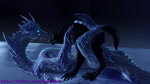 anthro anthro_on_feral anthro_penetrating anthro_penetrating_feral bestiality black_body black_fur blue_body blue_scales claws duo female female_on_bottom female_penetrated feral feral_penetrated fur genitals glowing glowing_body glowing_eyes glowing_genitalia glowing_mouth glowing_scales hand_on_shoulder ice larger_female leg_wrap lying male male/female male_on_top male_penetrating male_penetrating_female night on_back on_bottom on_top penetration pussy scales sex size_difference smaller_male star tail vaginal vaginal_penetration white_body white_scales yellow_eyes aredator capcom monster_hunter mythology skyrim_werewolf canid canine dragon mammal mythological_canine mythological_creature mythological_scalie scalie velkhana werecanid werecanine werecreature werewolf 16:9 3d_(artwork) animated blender_(artwork) digital_media_(artwork) hi_res no_sound short_playtime webm widescreen