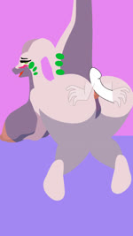 anthro anus big_anus big_breasts big_butt blush bouncing_butt breasts butt butt_focus butt_grab duo female genitals hand_on_butt male male/female penis pussy tail neko_4444 nintendo pokemon generation_6_pokemon goodra pokemon_(species) 9:16 animated hi_res no_sound short_playtime webm