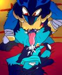 abdominal_bulge anal anal_penetration anthro balls black_body black_fur blue_body blue_fur bodily_fluids cum cum_in_ass cum_inside cum_on_balls cum_on_body cum_on_chest cum_on_leg cum_on_self cum_while_penetrated cumshot duo egyptian ejaculation erection forced fur genital_fluids genitals hands-free male male/male male_penetrated male_penetrating male_penetrating_male orgasm penetration penis sex tears yellow_body yellow_fur azuraracon nintendo pokemon azura_racon_(fursona) ra_(eroborus) canid canine generation_4_pokemon lucario mammal pokemon_(species) riolu absurd_res hi_res