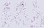 anthro belly big_belly burping death digestion duo ejaculation expansion fatal_vore genital_expansion genitals male male/male neck_bulge penis penis_expansion slightly_chubby tail vore weight_gain likasomboody mario_bros nintendo pokemon generation_6_pokemon goodra pokemon_(species) yoshi hi_res