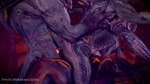 16:9 2019 3d_(artwork) 3d_animation anal anal_penetration animated digital_media_(artwork) double_penetration erection evolve_(copyright) female feral genitals goliath_(evolve) grey_body grey_scales group group_sex hi_res high_framerate kraken kraken_(evolve) loop male male/female monster no_sound nude outside penetration penis plant red_theme sandwich_position scales sex short_playtime side_view source_filmmaker tree twitchyanimation vaginal vaginal_penetration webm widescreen wraith_(evolve)