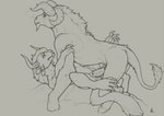 2020 anthro bodily_fluids bovid bovine breath butt charr claws clitoris crestfallenartist drooling duo european_mythology fangs felid female female_penetrated from_front_position fur genital_fluids genitals graphite_(artwork) greek_mythology grey_background greyscale guild_wars hooves horn looking_pleasured lying male male/female male_penetrating male_penetrating_female mammal minotaur missionary_position monochrome multi_ear mythology nude on_back pawpads penetration penile penile_penetration penis penis_in_pussy purna_whitewillow pussy saliva sex signature simple_background spread_legs spreading teeth toe_claws traditional_media_(artwork) vaginal vaginal_fluids vaginal_penetration