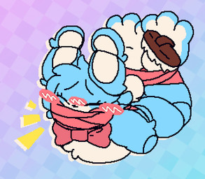 anthro bound bow_tie brush_on_paws covered_mouth feet gag gagged machine male muffled ribbon_restrained ribbons simple_animation solo tickle_torture tickling tickling_feet conditional_dnp tuvandalist five_nights_at_freddy's five_nights_at_freddy's_2 scottgames toy_bonnie_(fnaf) lagomorph leporid mammal rabbit robot robot_anthro animated hi_res smaller_version_at_source
