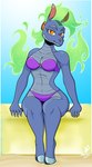 5_fingers anthro anthrofied beach bikini blue_body blue_scales breasts cleavage clothed clothing colored_fire countershade_scales countershading female fingers fire flaming_hair flaming_wings gradient_background green_fire hooves lidded_eyes looking_at_viewer non-mammal_breasts orange_eyes pseudo_hair pupils purple_bikini purple_clothing purple_swimwear scales scar seaside simple_background sitting slit_pupils solo swimwear two-piece_swimsuit unguligrade unusual_anatomy unusual_wings wings duragan asian_mythology chinese_mythology east_asian_mythology mythology them's_fightin'_herds baihe_(tfh) dragon hybrid longma mythological_creature mythological_equine mythological_scalie scalie 2023 digital_drawing_(artwork) digital_media_(artwork) hi_res signature