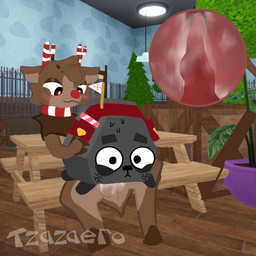 anthro anthro_on_feral bestiality duo female female_feral feral forced internal male male/female male_anthro rape sex tzazaero blushcrunch_studio dandy's_world coal_(dandy's_world) rudie_(dandy's_world) deer mammal new_world_deer reindeer toon_(dandy's_world) 1:1 absurd_res hi_res