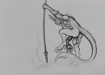 animal_genitalia animal_penis anthro balls beak big_balls big_penis braided_hair butt equine_genitalia equine_penis flared_penis forearms fur genitals hair male medial_ring melee_weapon paws penis penis_grab polearm presenting presenting_balls presenting_hindquarters presenting_penis pushing_down rubbing rubbing_dick saggy_balls scaled_forearms scales scaly_tail solo spear sword tail ventral_scales weapon kingowl mythology king_alfheir_(king-owl) avian bird dragon furred_dragon furred_scalie hybrid mythological_creature mythological_scalie owl scalie hi_res
