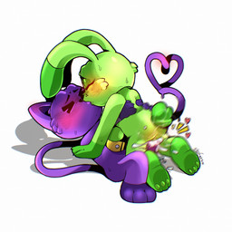 anthro blush bodily_fluids breasts charm_(jewelry) cowgirl_position cum cum_in_vagina cum_inside duo eyes_closed female from_front_position genital_fluids genitals heart_symbol heart_tail image_sequence kiss_on_lips kissing male male/female on_bottom on_top penetration penile penile_penetration penis penis_in_vagina sex tail vaginal vaginal_penetration danigrex2n mob_entertainment poppy_playtime smiling_critters catnap_(poppy_playtime) hoppy_hopscotch felid feline lagomorph leporid mammal rabbit 1:1 absurd_res hi_res