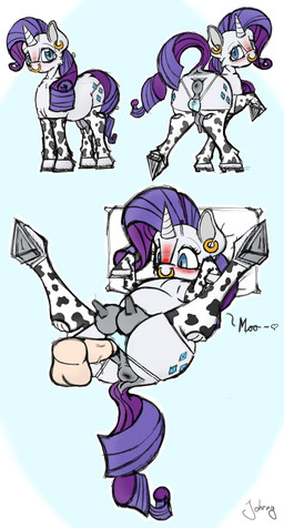 anal_access anatomically_correct anatomically_correct_anus anatomically_correct_genitalia anatomically_correct_vulva animal_genitalia animal_print animal_vulva anus backless_panties balls bestiality big_butt big_teats blush bodily_fluids butt clothed clothed_feral clothing clothing_aside cow_print cow_socks crotch_breasts cutie_mark disembodied_penis duo ear_piercing ear_ring equine_anus equine_genitalia equine_vulva erection facial_piercing female female_on_human feral footwear fur genital_fluids genitals grey_nipples grey_teats hair hooves horn human_on_feral interspecies legwear lingerie_on_feral looking_at_viewer looking_back male male/female male_on_feral male_penetrating nipples nose_piercing nose_ring nude open_mouth panties panties_aside penetration penis piercing presenting puffy_anus ring_piercing septum_piercing sex shallow_penetration simple_background smile socks tail teats text thick_thighs underwear underwear_aside vulva johrnyreport friendship_is_magic hasbro my_little_pony mythology rarity_(mlp) equid equine horse human mammal mythological_creature mythological_equine pony unicorn absurd_res digital_media_(artwork) hi_res