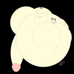 anthro balls balls_expansion belly belly_expansion belly_inflation big_balls big_belly big_penis black_ears black_eyes blush body_inflation brown_tail_tip cheek_bulge dipstick_tail expansion genital_expansion genitals glans huge_balls huge_belly huge_penis hyper hyper_balls hyper_belly hyper_genitalia hyper_moobs hyper_penis immobile inflation inflation_fetish male markings moob_expansion moobs penis penis_expansion pink_glans pink_inner_ear round_body sharp_teeth simple_background spherical_inflation tail tail_markings tan_balls tan_body tan_ears tan_penis tan_tail tan_whiskers teeth transparent_background whiskers bornconfused nintendo pokemon felid feline generation_1_pokemon mammal meowth pokemon_(species) 1:1 2024 alpha_channel colored digital_media_(artwork) flat_colors hi_res signature