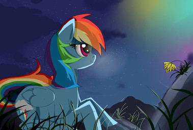 applealba blue_fur cutie_mark equine female flower friendship_is_magic fur hair mammal multi-colored_hair my_little_pony night outside pegasus purple_eyes rainbow_dash_(mlp) rainbow_hair rock wings
Rating: Safe
Score: 6
User: Lunaz
Date: April 13, 2014