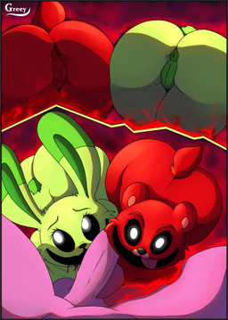abstract_background anthro anthro_pov anus balls big_balls big_breasts big_butt big_ears big_penis black_sclera blood blood_in_mouth bodily_fluids breast_squish breasts bubble_butt butt curvy_figure eyelashes female first_person_view fluffy fluffy_tail fur genitals green_body green_fur group group_sex imminent_sex imminent_threesome intersex intersex/female long_ears male male/female male_pov multicolored_body multicolored_fur nude nude_anthro nude_female nude_male open_mouth open_smile penis plump_labia purple_body purple_fur red_body red_fur sex short_tail smile squish tail text thick_thighs threesome trio two_tone_body two_tone_fur voluptuous voluptuous_anthro voluptuous_female vulva white_eyes wide_hipped_anthro wide_hipped_female wide_hips greey mob_entertainment poppy_playtime smiling_critters bobby_bearhug catnap_(poppy_playtime) hoppy_hopscotch bear critters_(poppy_playtime) domestic_cat felid feline felis lagomorph leporid mammal rabbit 2025 absurd_res artist_name digital_drawing_(artwork) digital_media_(artwork) hi_res shaded watermark