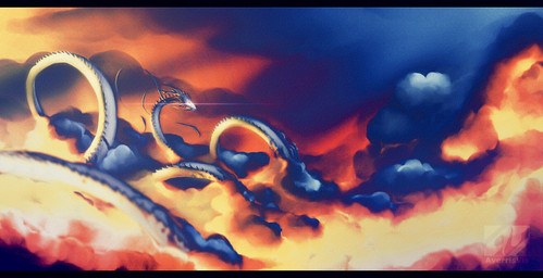 ambiguous_gender black_bars day detailed_background feral outside solo spines averrisvis asian_mythology east_asian_mythology mythology dragon eastern_dragon mythological_creature mythological_scalie scalie 2015 digital_media_(artwork) hi_res