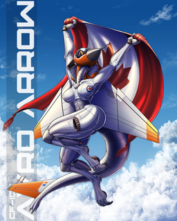 aircraft airplane anthro back_wings breasts canadian_flag claws cloud cockpit featureless_breasts female fin flag flag_(object) flying jet jet_engine machine maple_leaf markings metallic_body not_furry nude nude_anthro nude_female orange_markings outside sky skyscape smile solo tail tail_fin text thick_thighs vehicle wheel wheel_feet white_body wings gun-modoki aeromorph living_aircraft living_machine living_vehicle absurd_res digital_media_(artwork) english_text hi_res