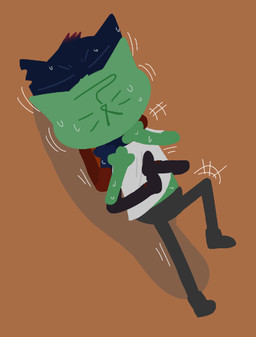 3_fingers ?_face anthro asphyxiation bodily_fluids boots bottomwear choking clothing duo eyes_closed faceless_character faceless_male female fingers footwear head_tuft male markings notched_ear on_model pants paws shaking shirt shoes sweat topwear tuft whisker_markings unknown_artist night_in_the_woods anon mae_borowski domestic_cat felid feline felis mammal digital_drawing_(artwork) digital_media_(artwork)