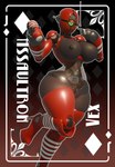 antennae_(anatomy) big_breasts big_butt breasts butt card clothing exposed_breasts eyelashes faceless_character faceless_female female footwear heart_eyes heart_symbol high_heels inverted_nipples looking_at_viewer machine nipples penetrable_sex_toy playing_card pose sex_toy sexbot shoes solo thick_thighs translucent translucent_body wide_hips jaller_arts nkaiz00 thekite fallout microsoft tenga assaultron_(fallout) humanoid robot robot_humanoid 3d_(artwork) blender_(artwork) digital_media_(artwork) hi_res
