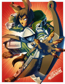 5_fingers 5_toes action_pose anthro armor axe belt black_hair border brown_body brown_fur brown_nails choker clothing colored_nails feet female fingerless_gloves fingers fur gloves greaves hair handwear holding_object holding_weapon hood humanoid_feet jewelry knight looking_at_viewer melee_weapon nails necklace orange_eyes pauldron pawpads plantigrade pose sharp_nails short_hair solo toeless_legwear toes warrior weapon white_border pltnm06ghost dog_knight_rpg rory_(ceehaz) canid canine canis dobermann domestic_dog mammal pinscher 2021 absurd_res hi_res signature