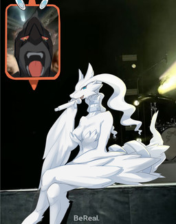 4_fingers anthro duo electronics female fingers fluffy fluffy_tail fur male microphone phone screaming singing sitting solo tail teeth tongue white_body white_fur treyer fan_screaming_at_madison_beer_performance nintendo pokemon generation_4_pokemon generation_5_pokemon legendary_pokemon pokemon_(species) reshiram rotom zekrom 2024 absurd_res digital_drawing_(artwork) digital_media_(artwork) hi_res meme